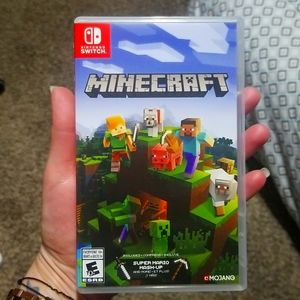 Like new never used Minecraft for Nintendo switch
